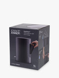 Joseph Joseph bathroom pedal bin steel/matt black 5L, UK version