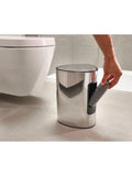 Joseph Joseph bathroom pedal bin steel/matt black 5L, UK version