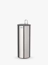 John Lewis Concealed Toilet Roll Holder in Stainless Steel, Holds Up to Three Rolls- Buy online at McGrocer
