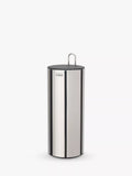 Joseph Joseph concealed toilet roll holder in stainless steel, UK version