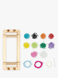 Janod pop bead jewellery kit with loom bracelet - British product