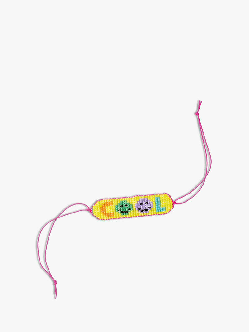 Janod pop bead jewellery kit with loom bracelet - British product