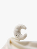 Jellycat Amuseable Moon Soother white faux fur toy, imported from the UK