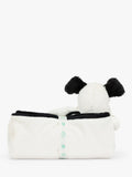 Jellycat Bashful Puppy blankie black cream, imported from the UK