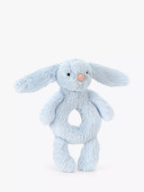 John Lewis Jellycat Bashful Bunny Ring Rattle Soft Toy- Buy online at McGrocer