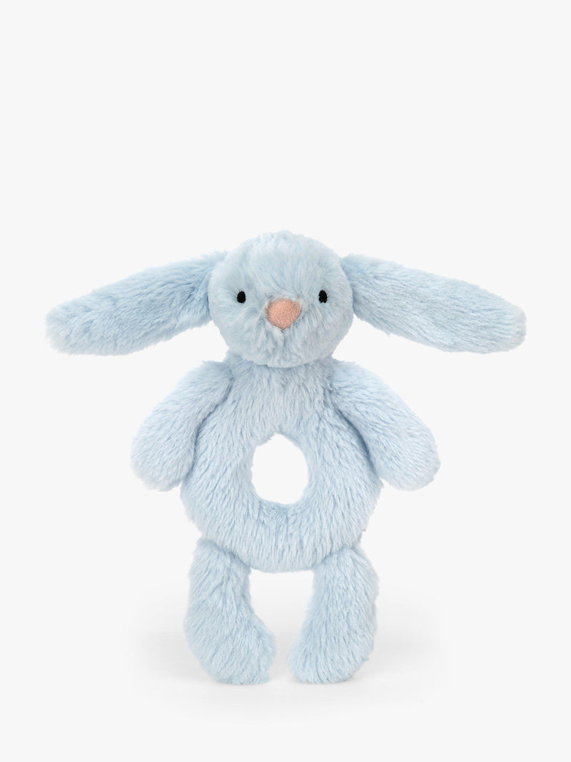 Jellycat Bashful Bunny Ring Rattle soft toy, UK version