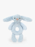 Jellycat Bashful Bunny Ring Rattle soft toy, UK version