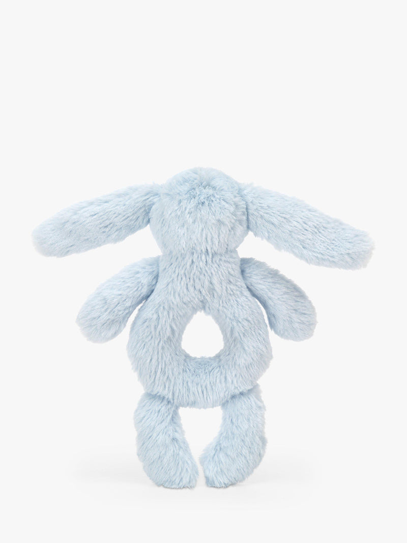 Jellycat Bashful Bunny Ring Rattle soft toy, UK version