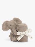 Jellycat Smudge Elephant soother in grey, imported from the UK