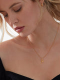 Rachel Jackson London initial necklace gold 46cm, UK version