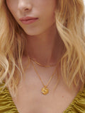 Rachel Jackson London personalised gold heart necklace - British product