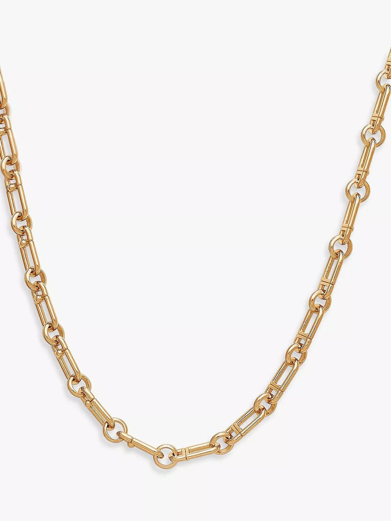 Rachel Jackson London gold plated chain necklace 44cm - British product