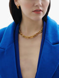 Rachel Jackson London gold plated chain necklace 44cm - British product