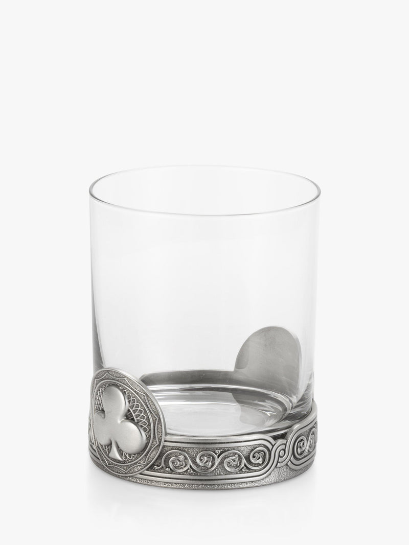 Royal Selangor Ace Clubs tumbler 300ml pewter grey, imported from the UK