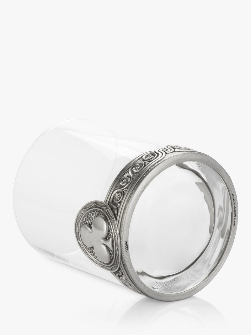 Royal Selangor Ace Clubs tumbler 300ml pewter grey, imported from the UK