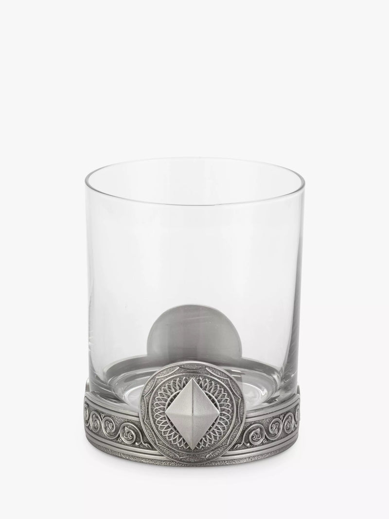 Royal Selangor Ace Diamonds glass tumbler 300ml, UK version