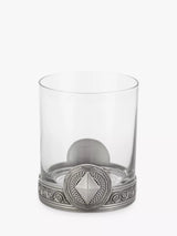 John Lewis Royal Selangor Ace Diamonds Glass Tumbler Pewter Grey/Clear 300ml- Buy online at McGrocer