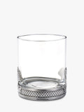 Royal Selangor thistle glass tumbler 300ml pewter grey (British brand)