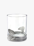 Royal Selangor thistle glass tumbler 300ml pewter grey (British brand)