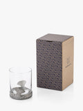 Royal Selangor thistle glass tumbler 300ml pewter grey (British brand)