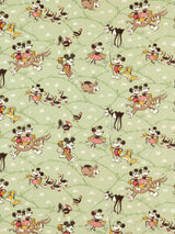 John Lewis Sanderson Mickey & Minnie Farm Furnishing Fabric 139cm- Buy online at McGrocer