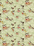 Sanderson Mickey and Minnie Farm furnishing fabric 139cm (British brand)