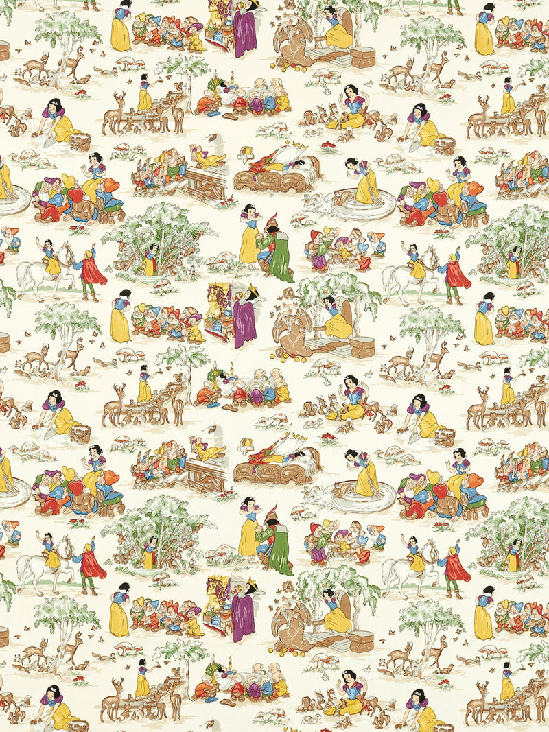 Disney Home x Sanderson Snow White Furnishing Fabric