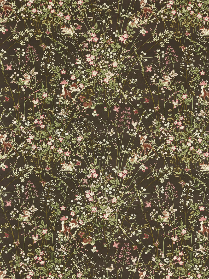 Sanderson Bambie Furnishing Fabric, Chocolate