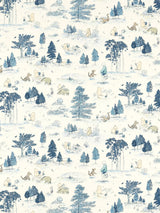 John Lewis Sanderson Winnie the Pooh Furnishing Fabric Animal Children's Print 139cm- Buy online at McGrocer