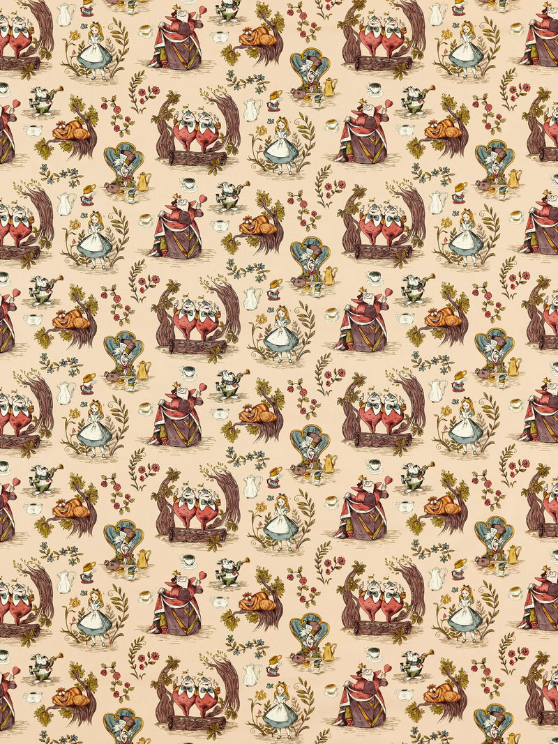 Disney Home Sanderson Alice furnishing fabric, UK version