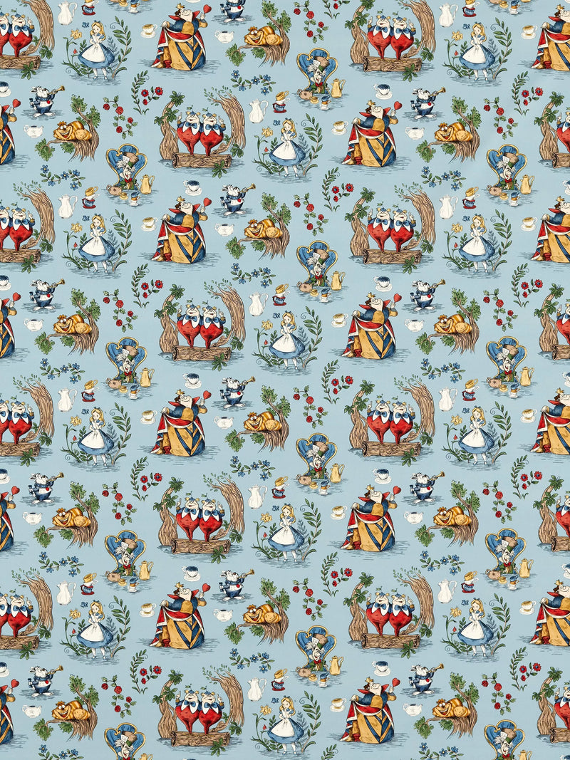 Disney Home x Sanderson Alice Furnishing Fabric 139cm
