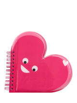 John Lewis Tinc Mallo Heart Notebook Multi Lined A5 Notebook- Buy online at McGrocer