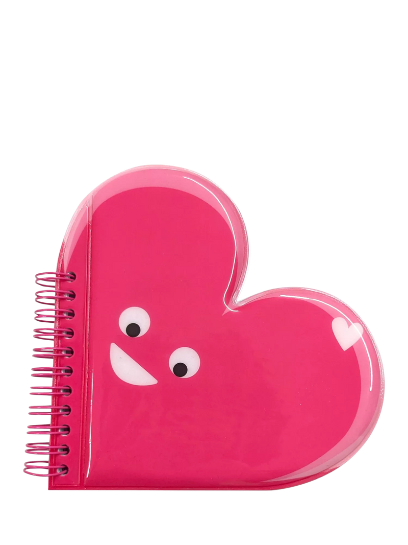 Tinc Mallo Heart notebook A5, imported from the UK