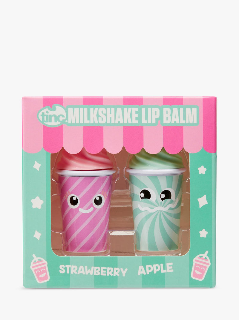 Tinc Milkshake Lip Balms Set of 2 Apple Strawberry (British brand)