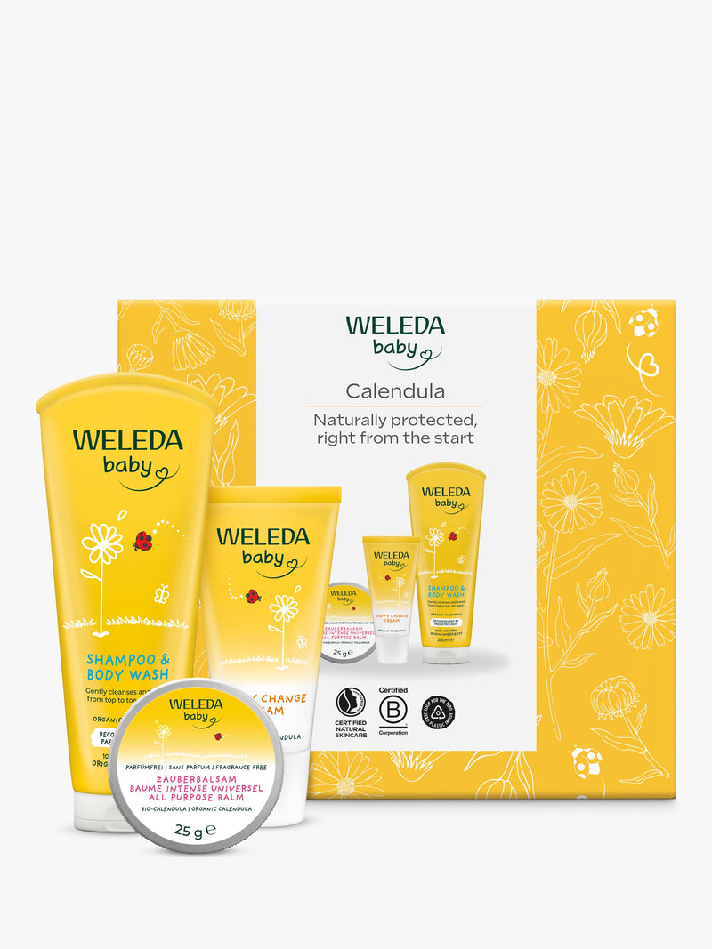 Weleda Calendula baby care gift set (British brand)