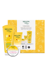 John Lewis Weleda Calendula Shampoo & Body Wash, Nappy Cream and Balm Baby Care Gift Set- Buy online at McGrocer