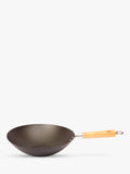 School Of Wok pre-seasoned 30cm wok gift set - British product