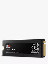 John Lewis Samsung 990 PRO PCIe 4.0 M.2 SSD with Heatsink 4TB- Buy online at McGrocer
