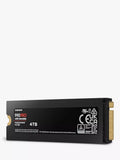 Samsung 990 Pro 4TB PCIe 4.0 M.2 SSD with Heatsink, UK version