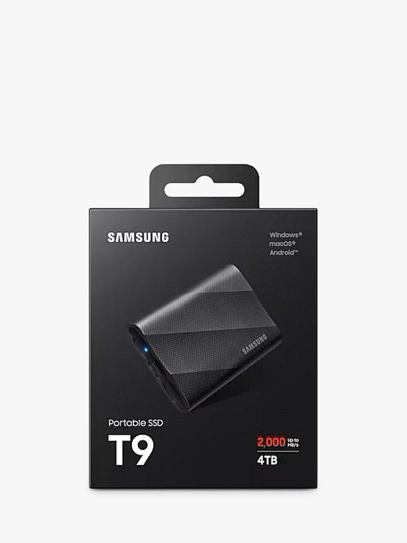 Samsung T9 portable SSD 4TB - British product