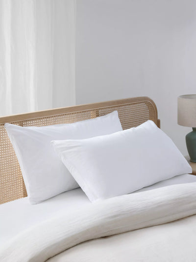 John Lewis John Lewis Natural Cotton Kingsize Pillow Liners, Pair- Buy online at McGrocer