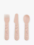 Done by Deer Foodie Baby Cutlery Set, Powder Pink
