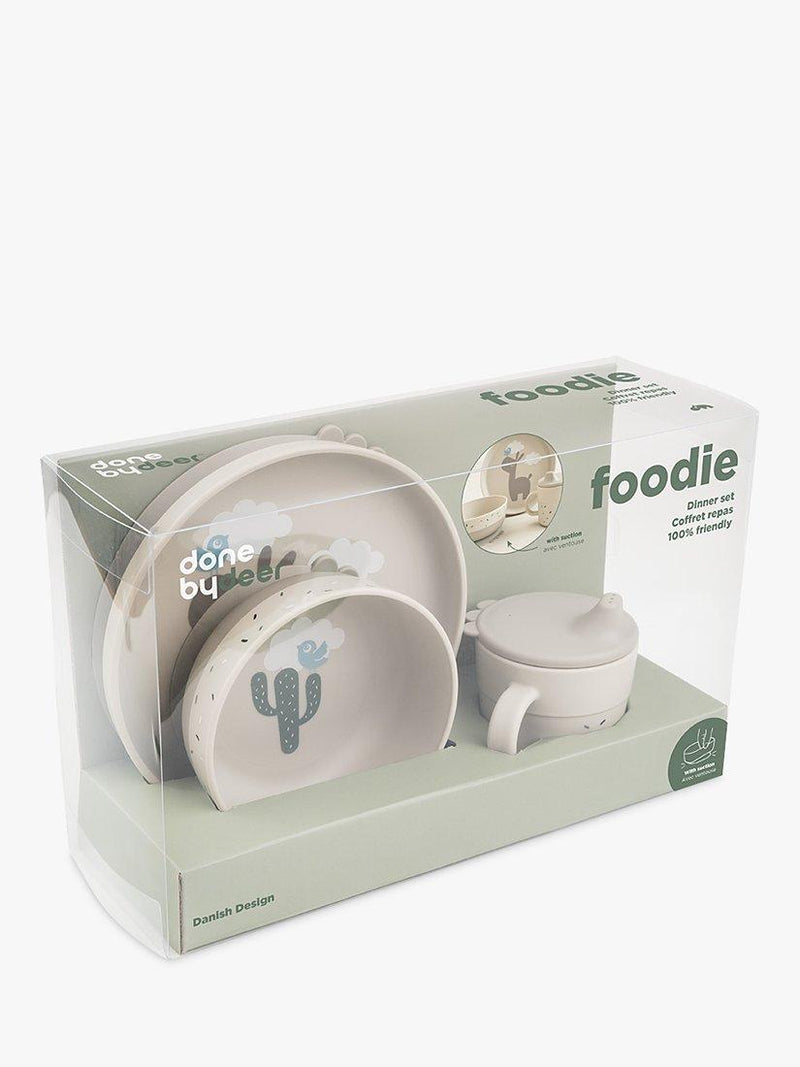 Done by Deer toddler dinner set Lalee Sand - British product