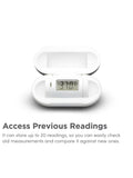 Munchkin mini baby thermometer with travel case, imported from the UK