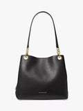 Michael Kors Kensington leather tote bag black, UK version