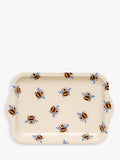 Emma Bridgewater bees small tin tray, yellow/multi - British product