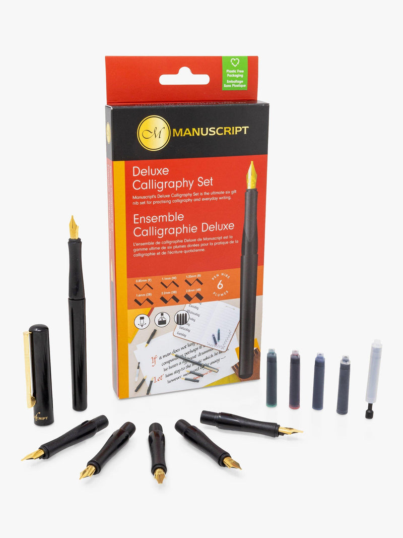 Manuscript Deluxe Calligraphy Set 13-piece - British product