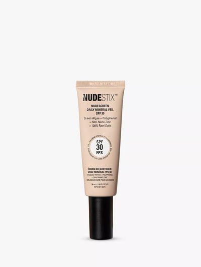 John Lewis Nudestix Nudescreen Daily Mineral Veil SPF 30 Mineral Sunscreen Lotion, 50ml- Buy online at McGrocer