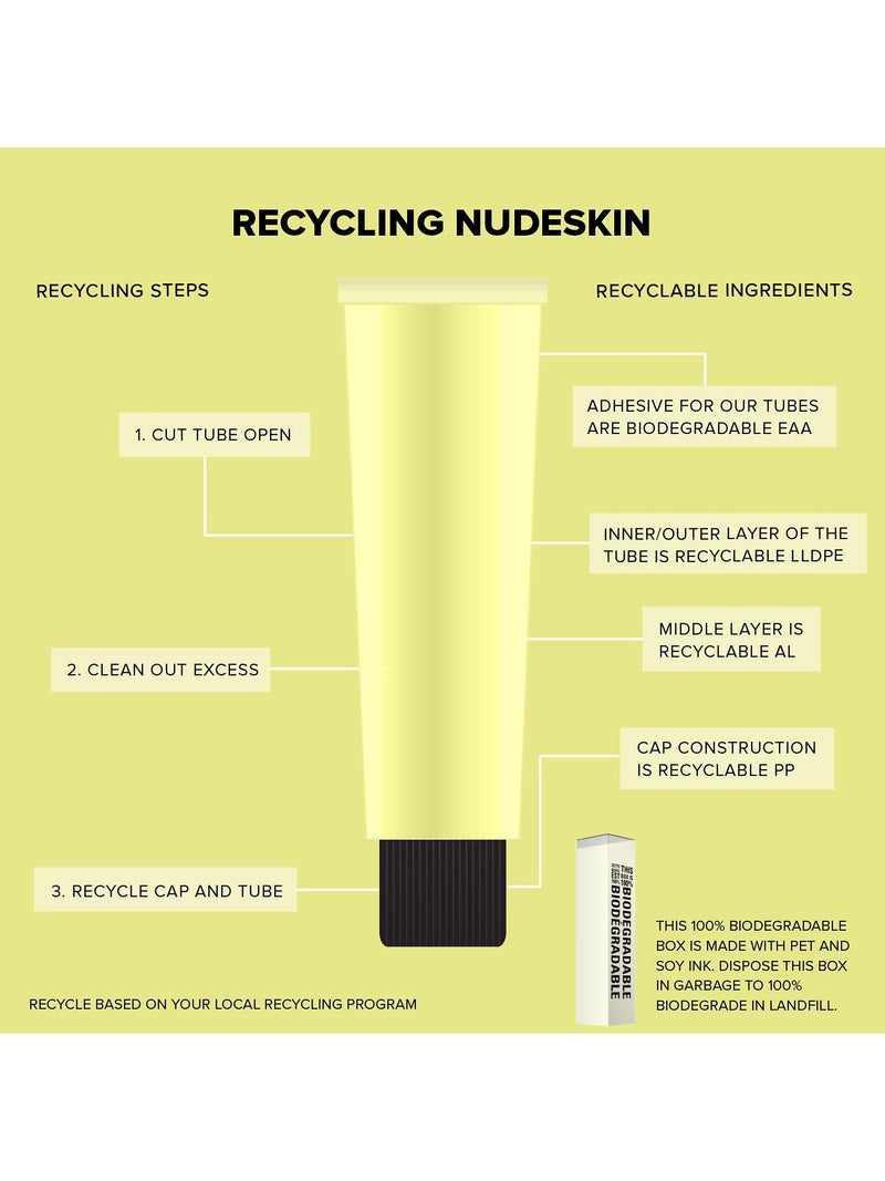Nudestix Nudeskin Lemon Aid Micro-Peel 60ml exfoliator, imported from the UK