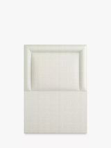 John Lewis Vispring Viola Full Depth Upholstered Headboard Single- Buy online at McGrocer